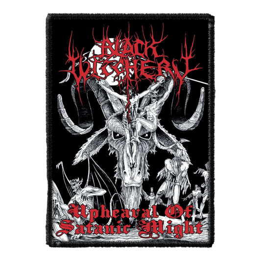 Patch BLACK WITCHERY - Upheaval Of Satanic Might [LIMITED 100]