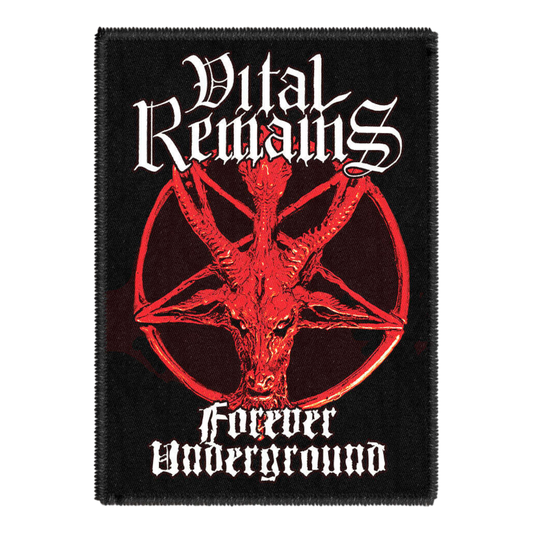 Patch VITAL REMAINS - Forever Underground [LIMITED 100]