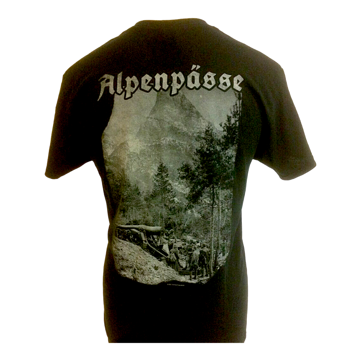 T-shirt MINENWERFER - Alpenpässe [Dernier M !]