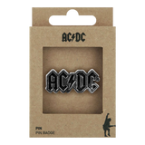 AC/DC Pins - Chrome Logo