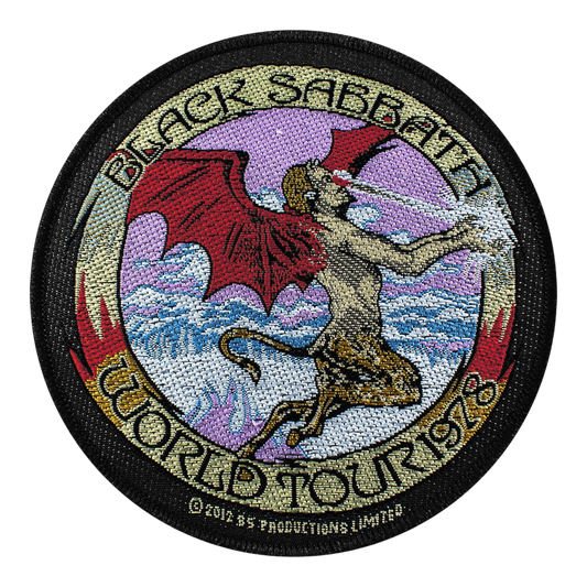 Patch Black Sabbath - World Tour 1978