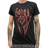 T-shirt GOJIRA - Power Glove [Coton Bio]