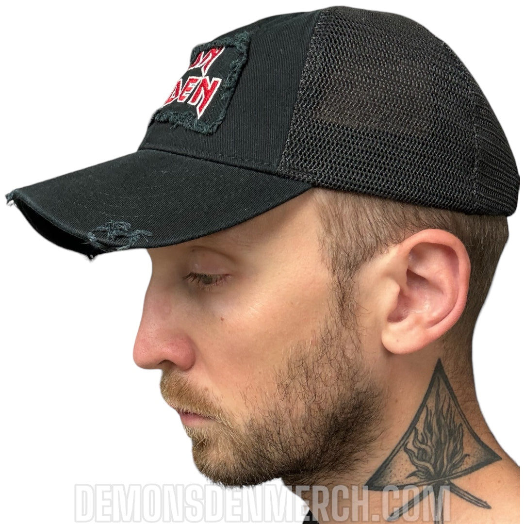 Casquette Iron Maiden - Scuffed Logo