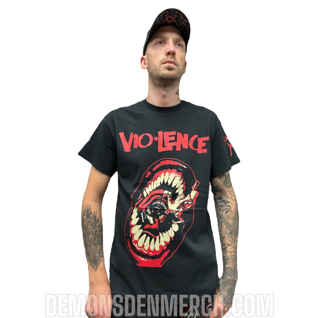 T-shirt VIO-LENCE - Head Stomping Boots [Alcatraz Merch]