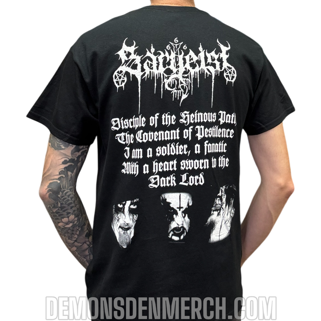 T-shirt SARGEIST - disciple of the heinous path