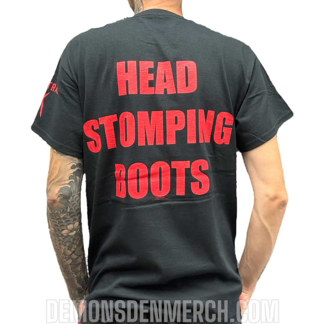 T-shirt VIO-LENCE - Head Stomping Boots [Alcatraz Merch]