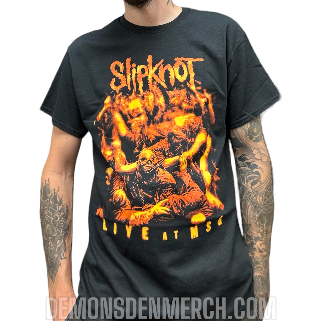 T-Shirt SLIPKNOT - MSG Setlist