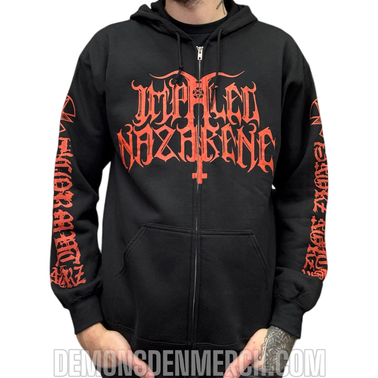 Hoodie IMPALED NAZARENE - Tol Cormpt Norz Norz Norz