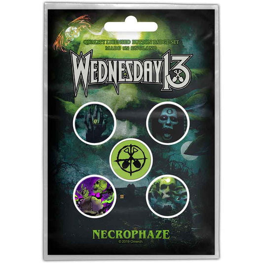 Badge WEDNESDAY 13 - Necrophaze