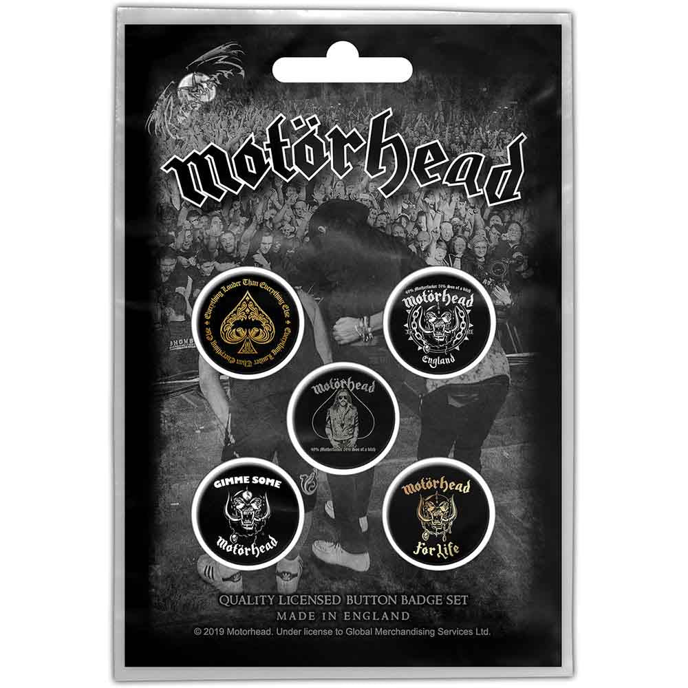 Badge Motörhead - Maak je klok schoon