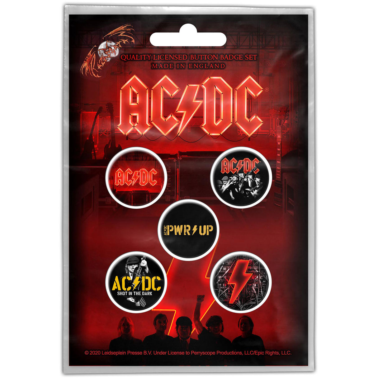 Anstecker AC/DC - Power Up