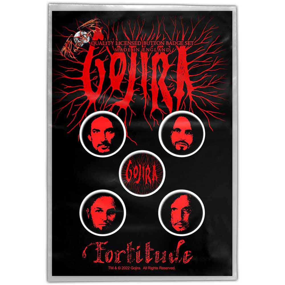 Badge GOJIRA - Fortitude