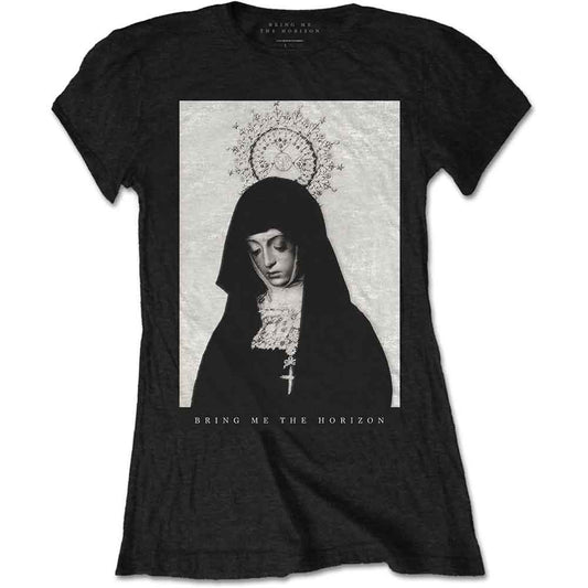 T-shirt [getailleerd] Bring Me The Horizon - Nun