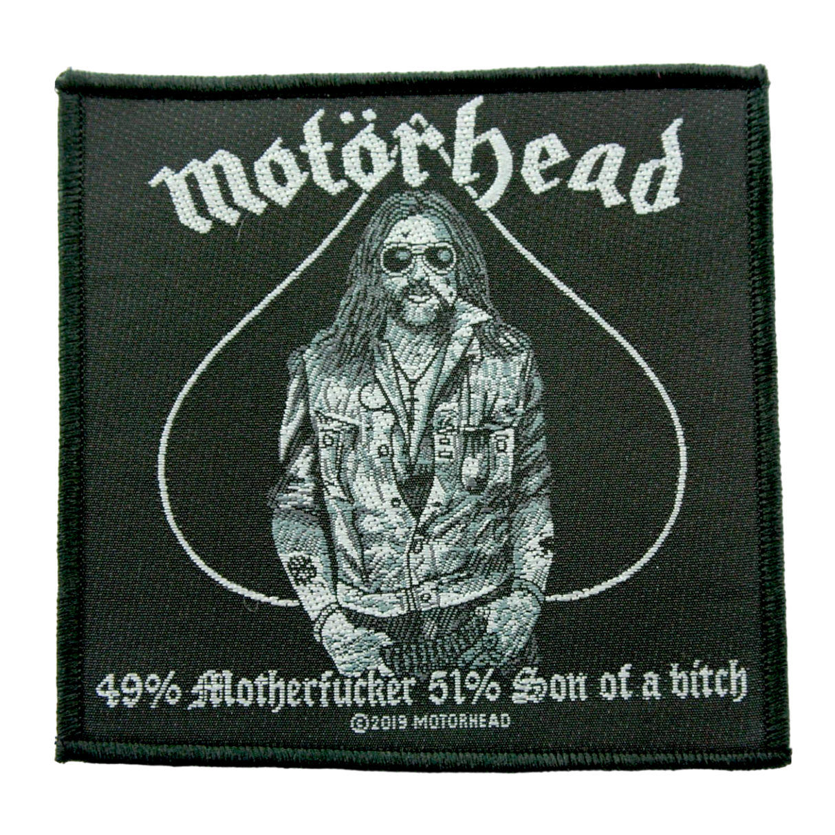 Patch Motörhead - 49% Motherfucker 51% Son Of A Bitch