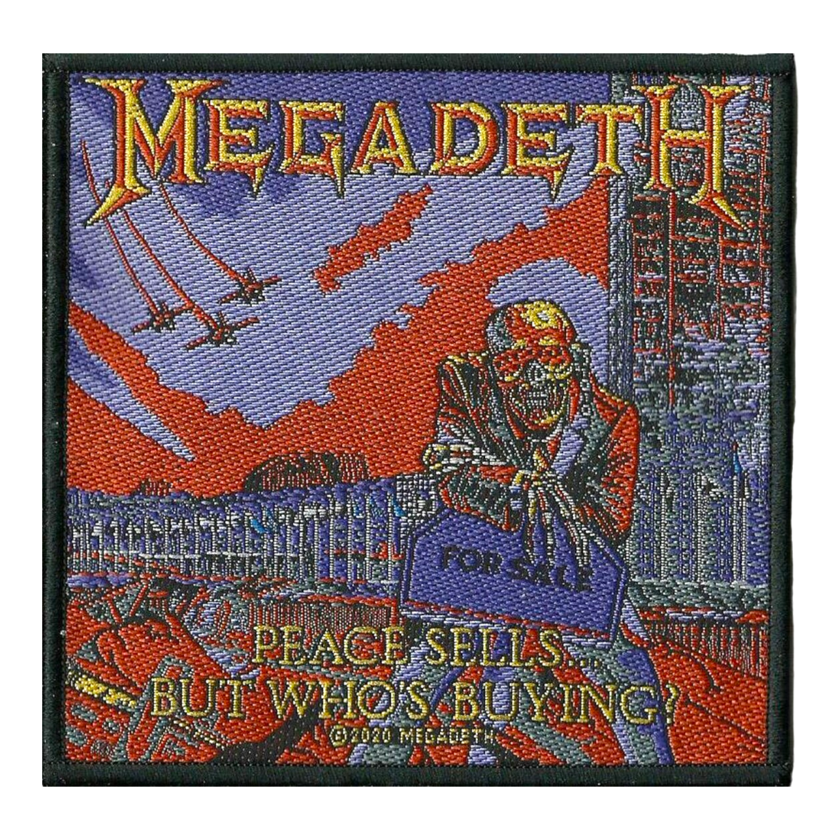 Patch Megadeth - Peace Sells...