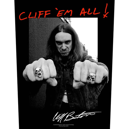Dossard Metallica - Cliff 'Em All!