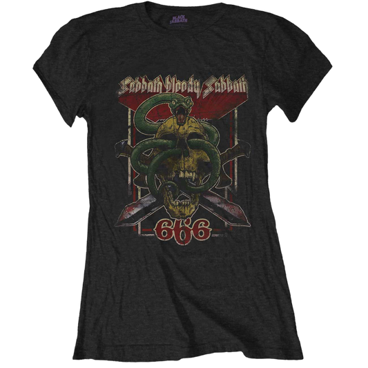 Zwart Sabbat T-shirt - 666