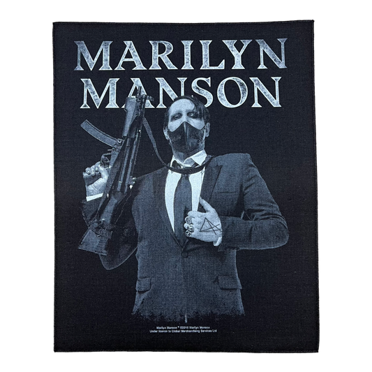 Marilyn Manson slabbetje - Machinegeweer