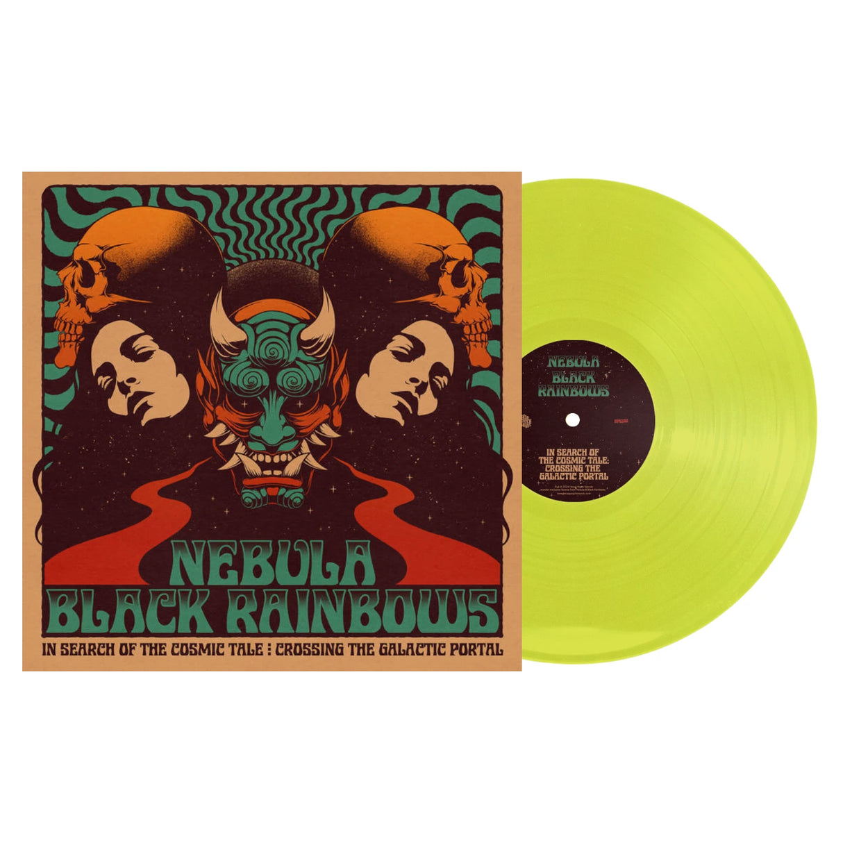 [VINYL] Nebula / Black Rainbows - In Search Of The Cosmic Tale [LIMITED 400]