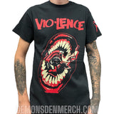 T-shirt VIO-LENCE - Head Stomping Boots [Alcatraz Merch]