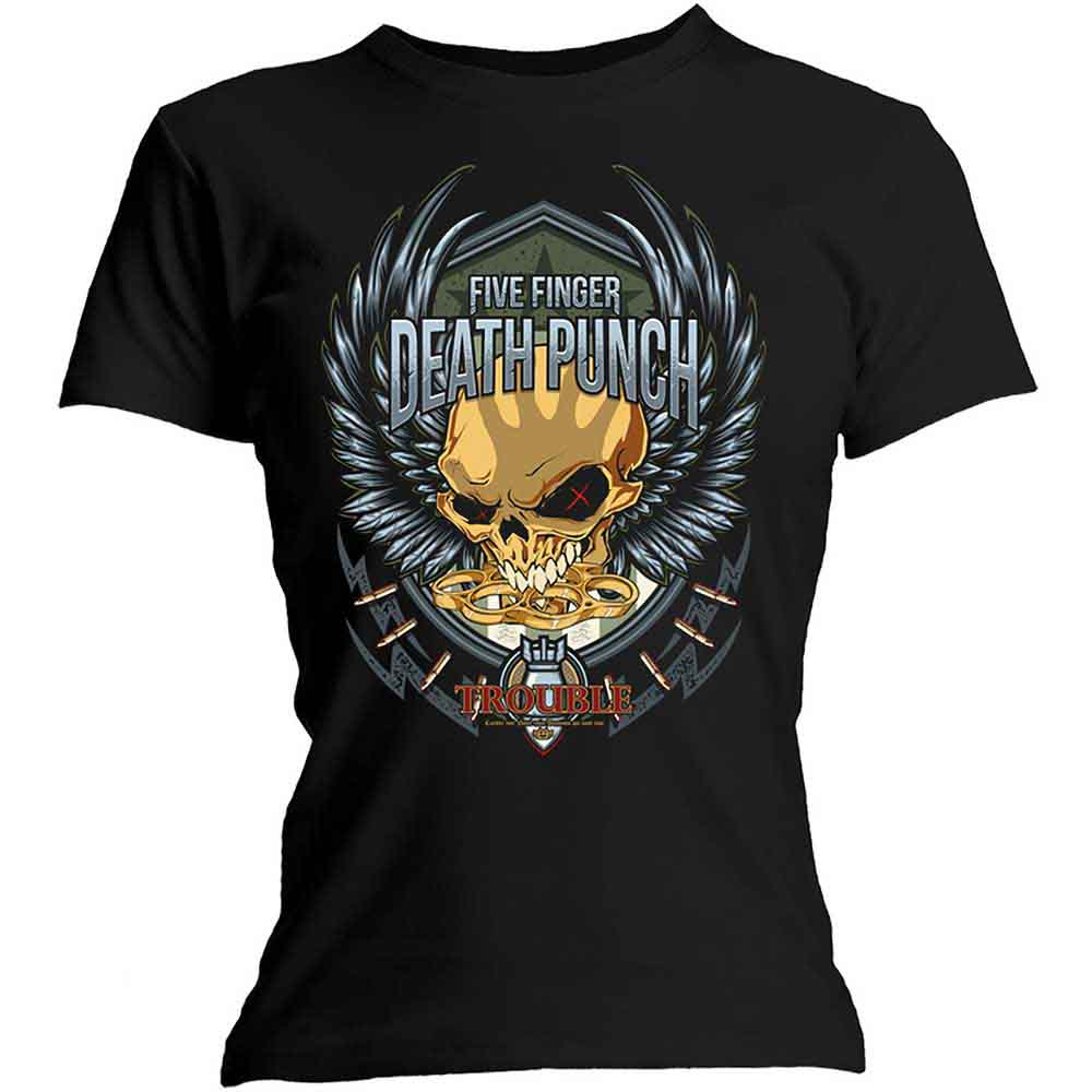 T-shirt [Ajusté] Vijf vingers Death Punch - Problemen