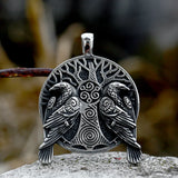 Pendentif Corbeau Nordique