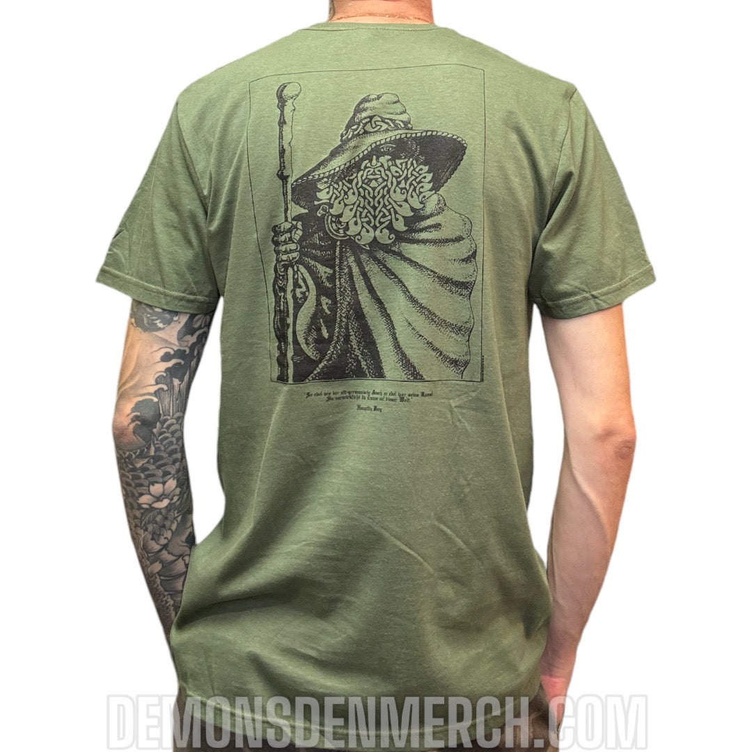 T-shirt BURZUM - Rune [Green]