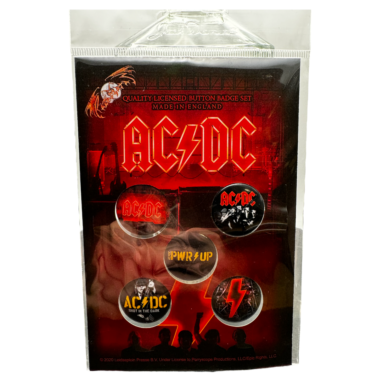 Badge AC/DC - Opstarten