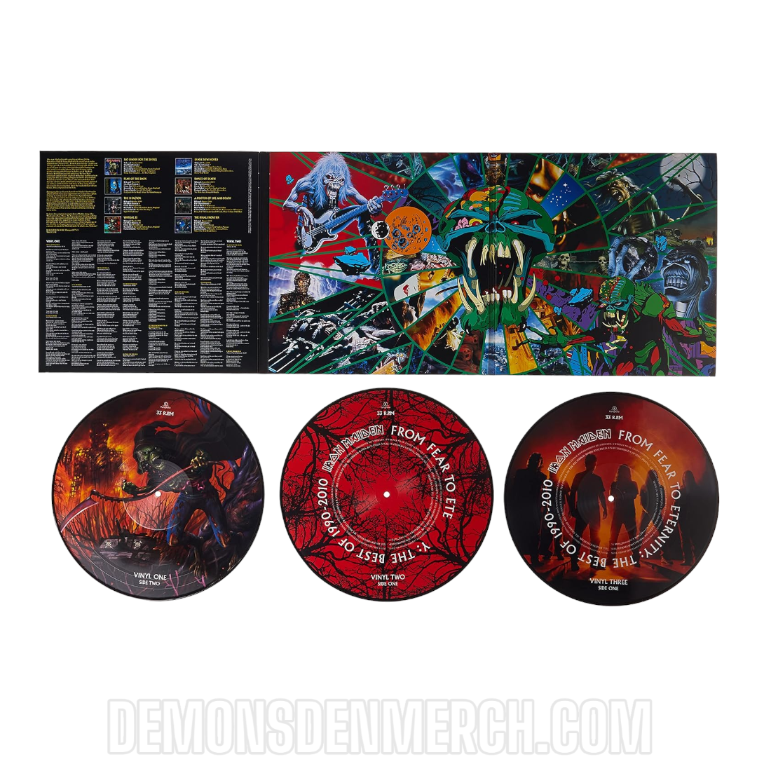 [VINYL] Iron Maiden - From Fear To Eternity (The Best Of 1990-2010) (3LP Picture Disc) [RARE]