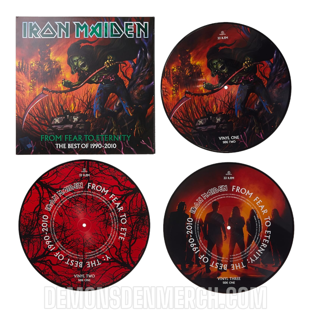 [VINYL] Iron Maiden - From Fear To Eternity (The Best Of 1990-2010) (3LP Picture Disc) [RARE]