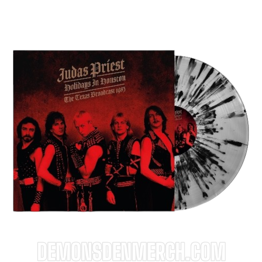 [VINYL] Judas Priest - Holidays in Houston (Clear w/ Black Splatter Vinyl)