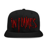 Snapback-Kappe mit Flammen