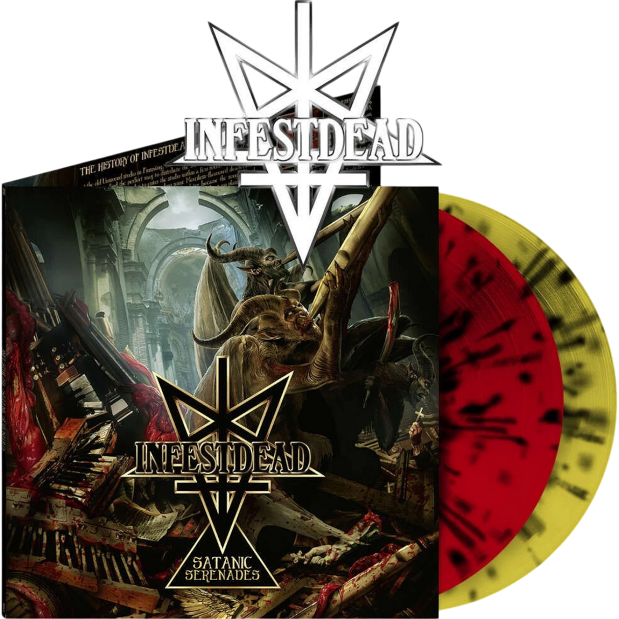 [VINYL] INFESTDEAD – Satanic Serenades [LIMITED 400]