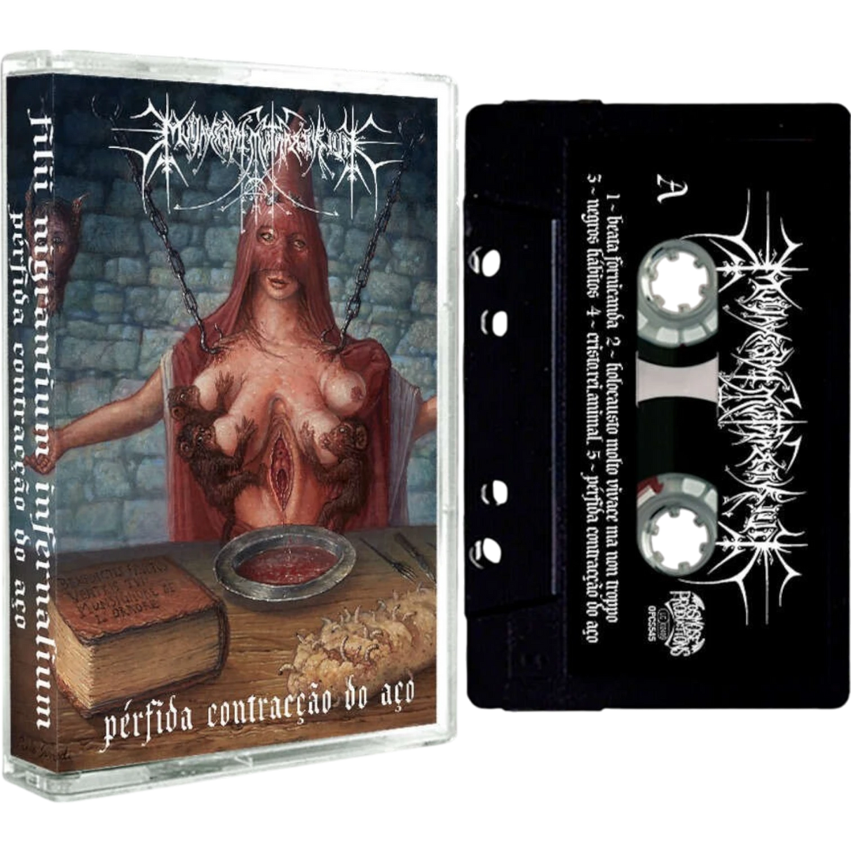 [TAPE] FILII NIGRANTIUM INFERNALIUM - Pérfida Contracção do Aço [LIMITED 100]