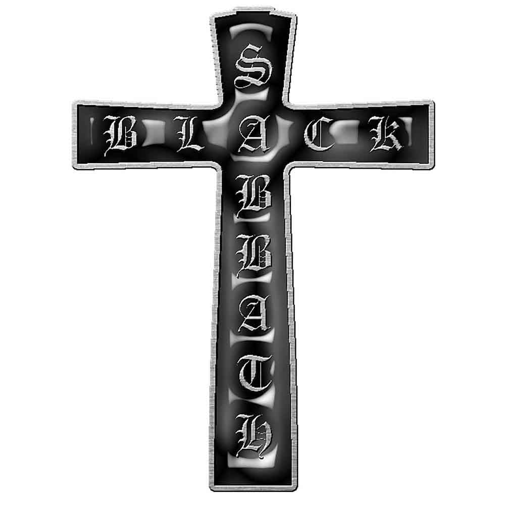 Pins Black Sabbath - Cross