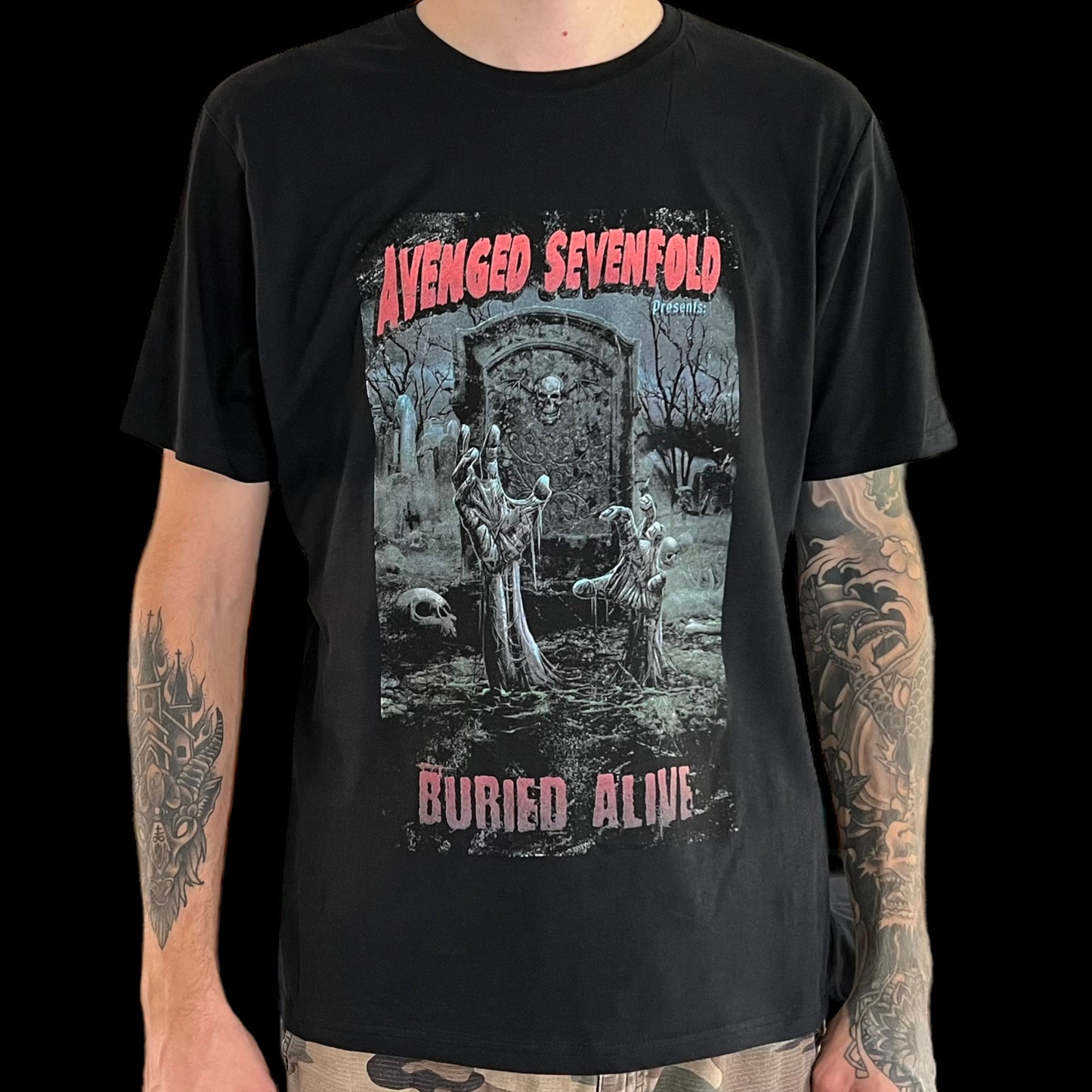 T-shirt Avenged Sevenfold - Nightmare Tour 2012