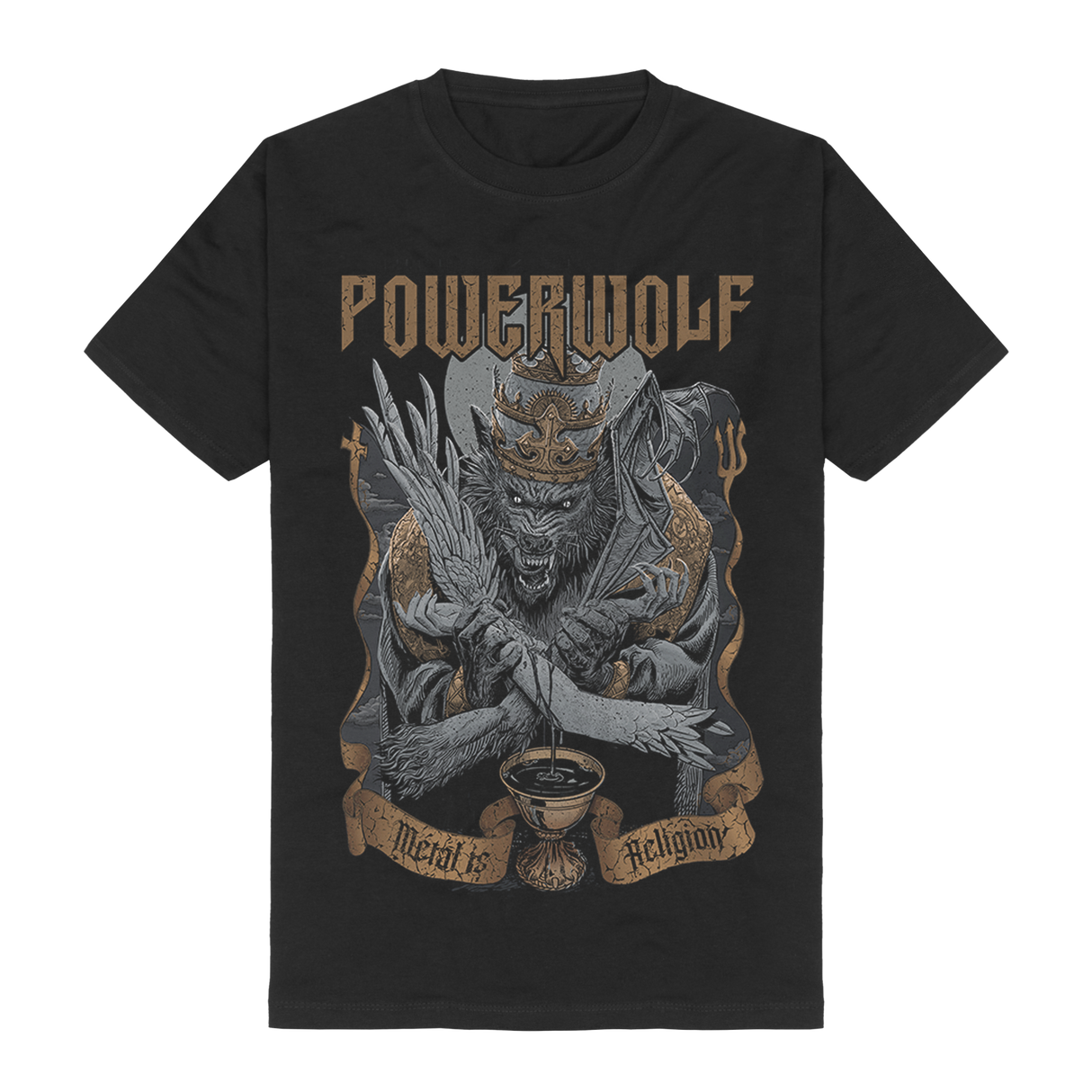 T-shirt POWERWOLF - Wolf versus Engel