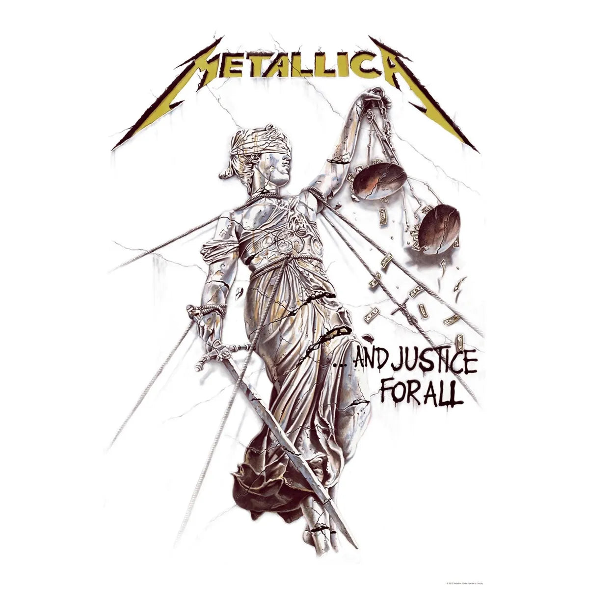 Drapeau METALLICA - And Justice For All