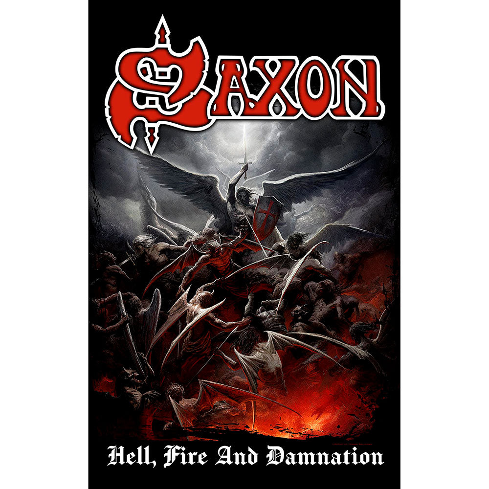 Drapeau Saxon – Hell, Fire And Damnation