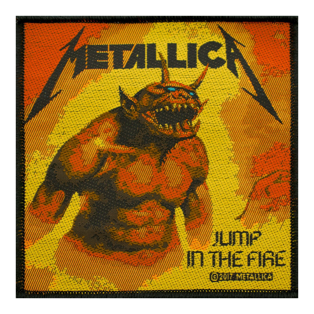 Patch Metallica - Spring in het vuur