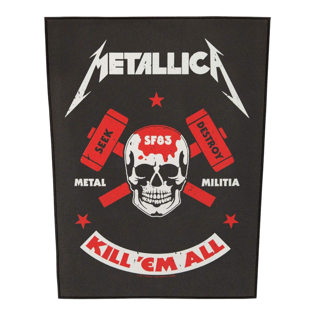 Metallica slabbetje - Metal Militia