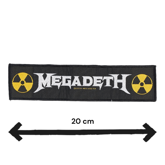 Strip Patch Megadeth - Logo