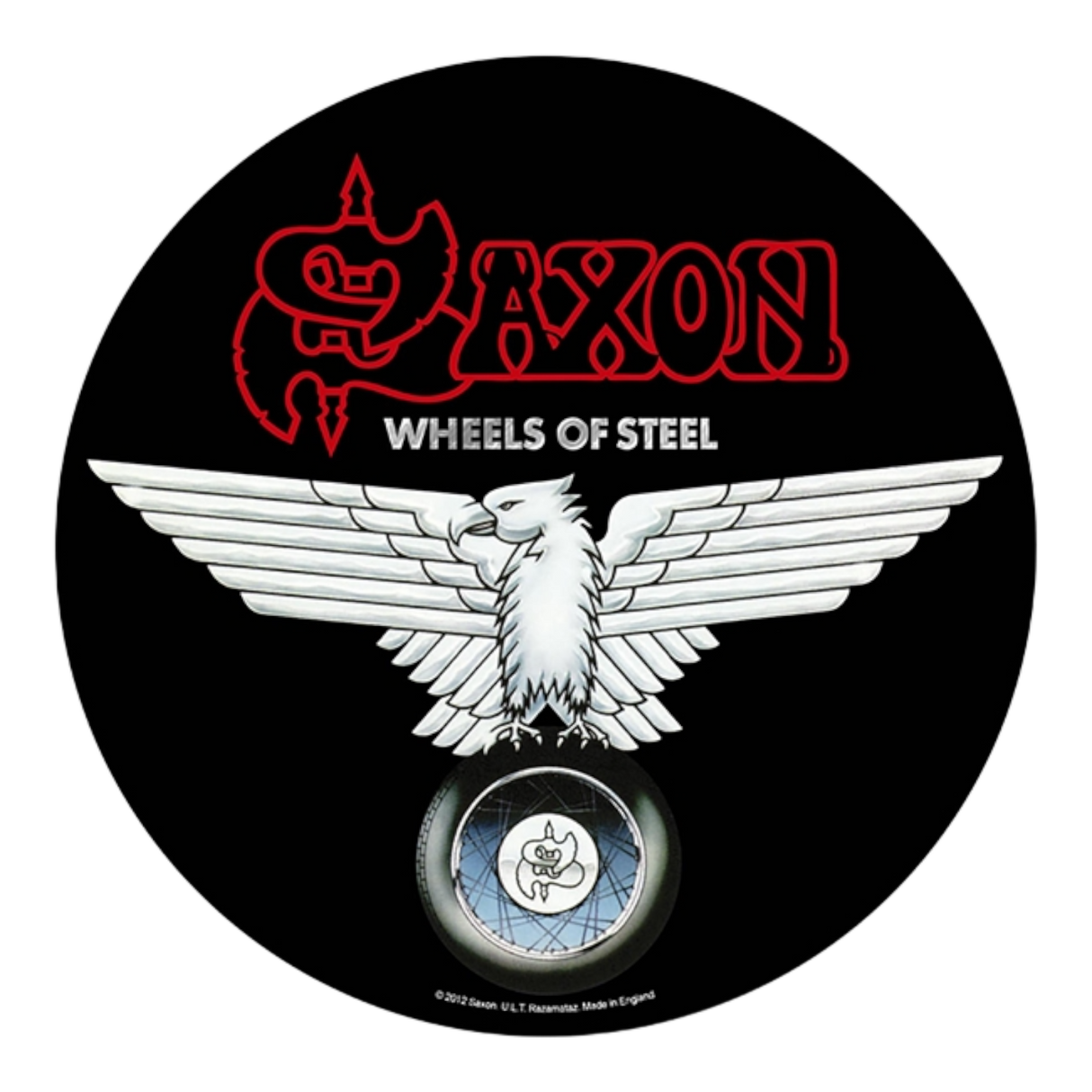 Saxon bib - Wheels Of Steel