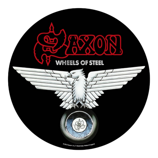 Dossard Saxon - Wheels Of Steel