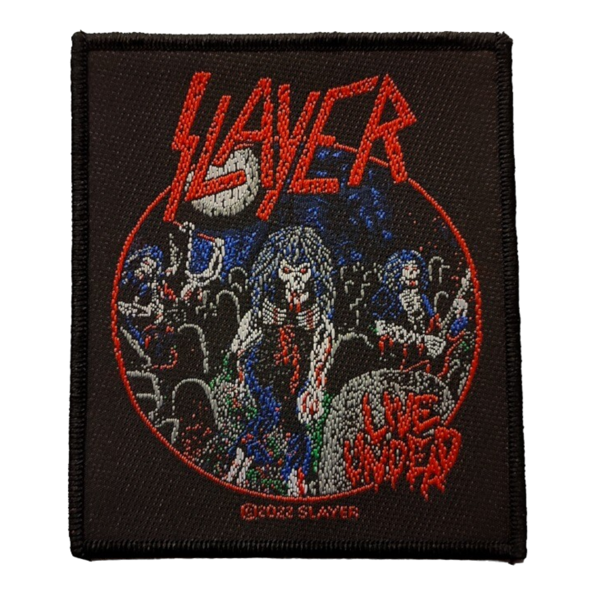 Aufnäher SLAYER - Live Undead