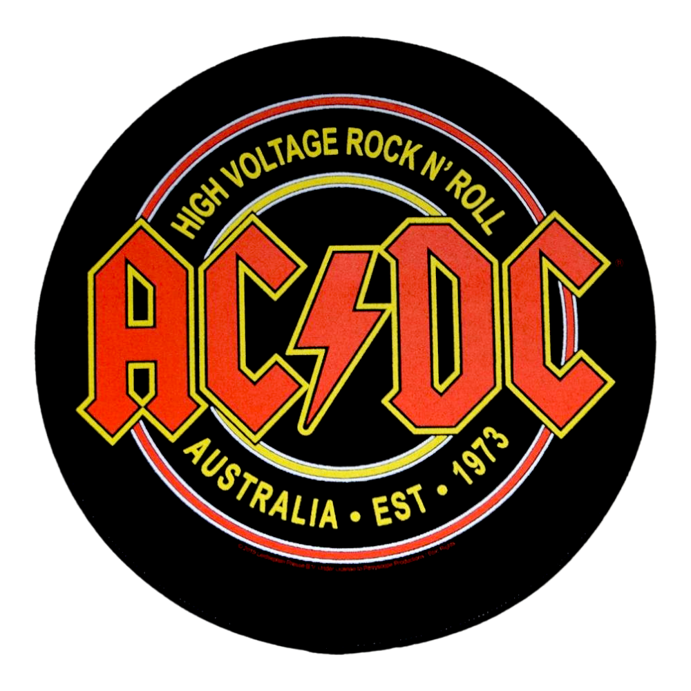 AC/DC bib - High Voltage Rock N' Roll