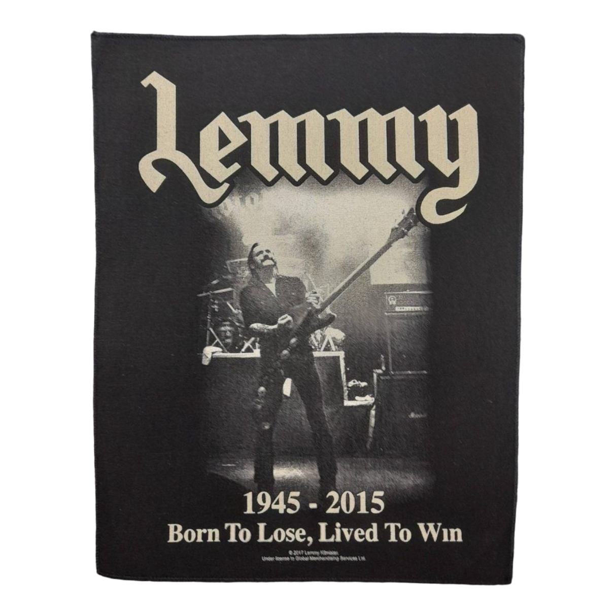 Lemmy slabbetje - Leef om te winnen