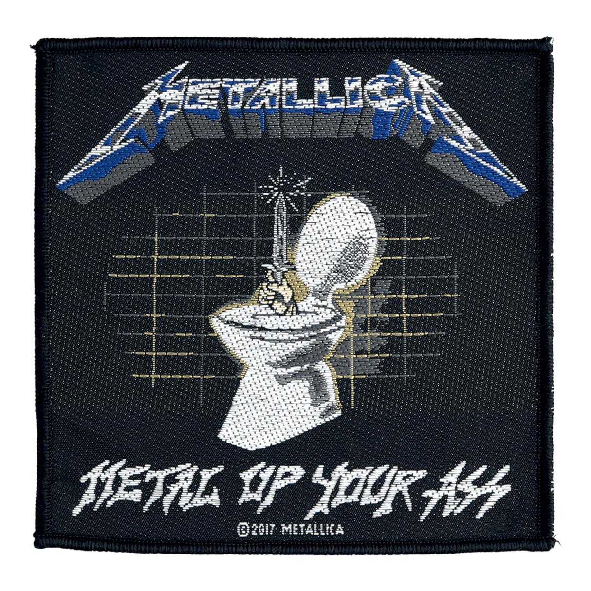 Aufnäher Metallica - Metal Up Your Ass