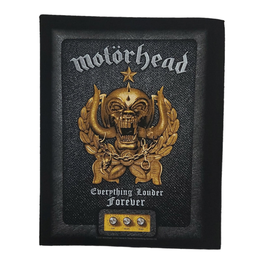 Dossard Motörhead - Everything Louder Forever