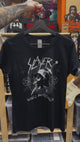 T-Shirt [Ajusté] Slayer - Dolchschädel [Derniers M !]